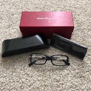 Salvatore Ferragamo black glasses